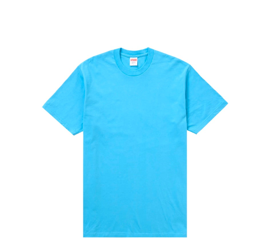 Supreme Backwards Tee Bright Blue