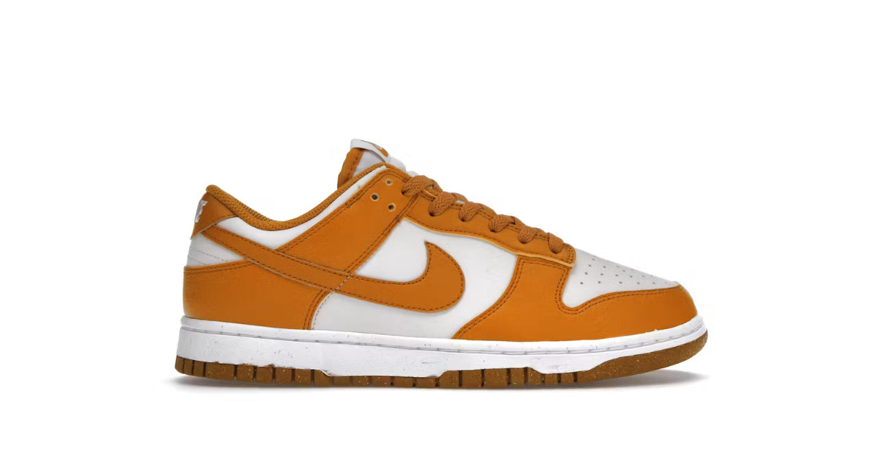 Nike Dunk Low Next Nature Phantom Gold Suede (Women's)