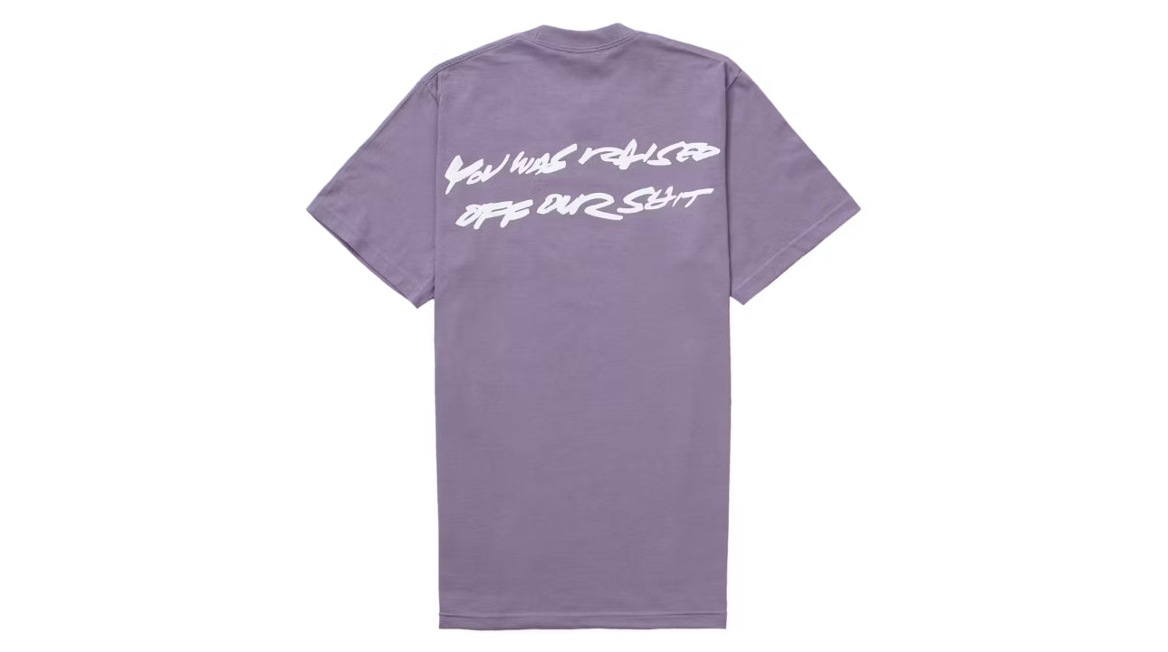 Supreme Futura Box Logo Tee Dusty Purple