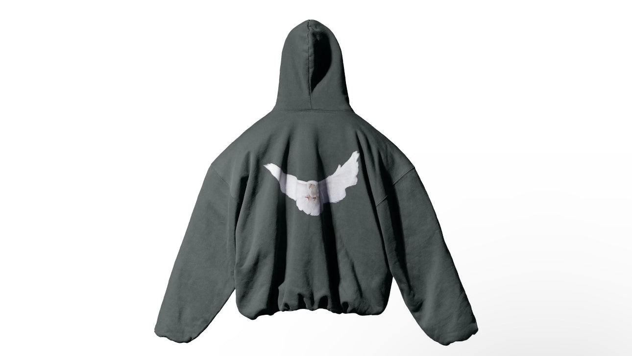 Yeezy Gap Engineered by Balenciaga Dove Hoodie Dark Green