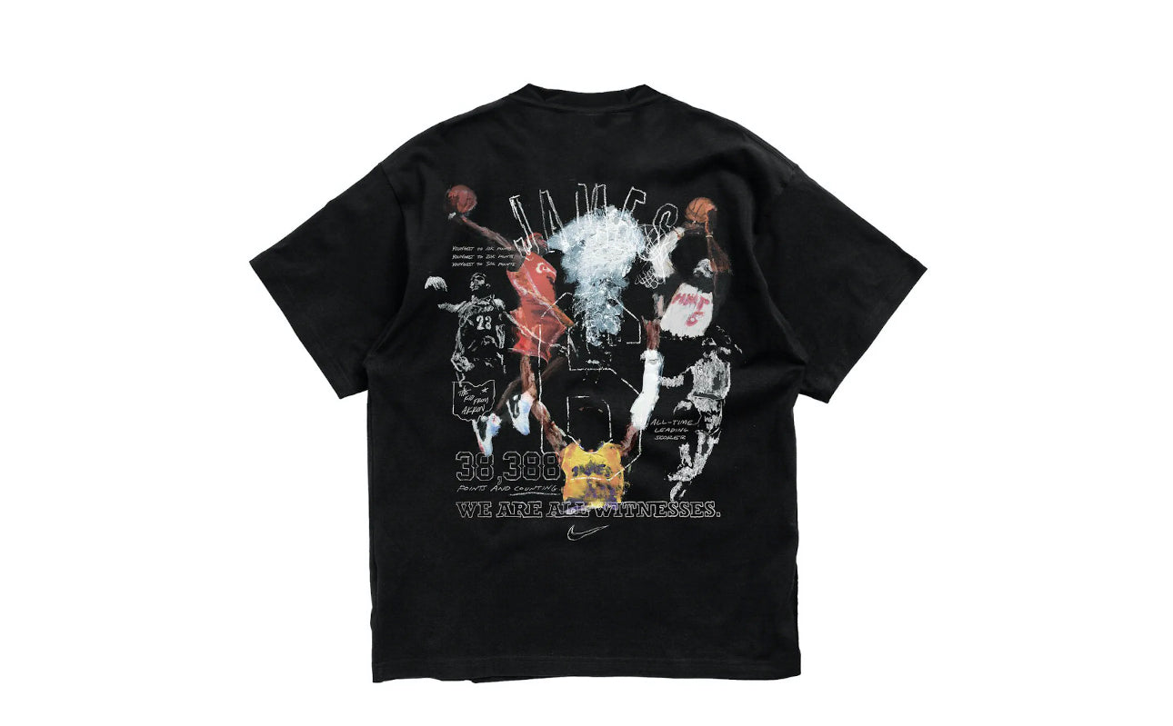 Nike Lebron James Scoring Record T-shirt Black