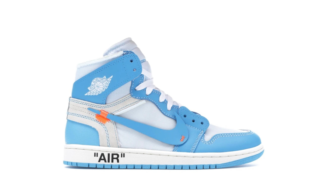 Air Jordan 1 Off-White UNC University Blue