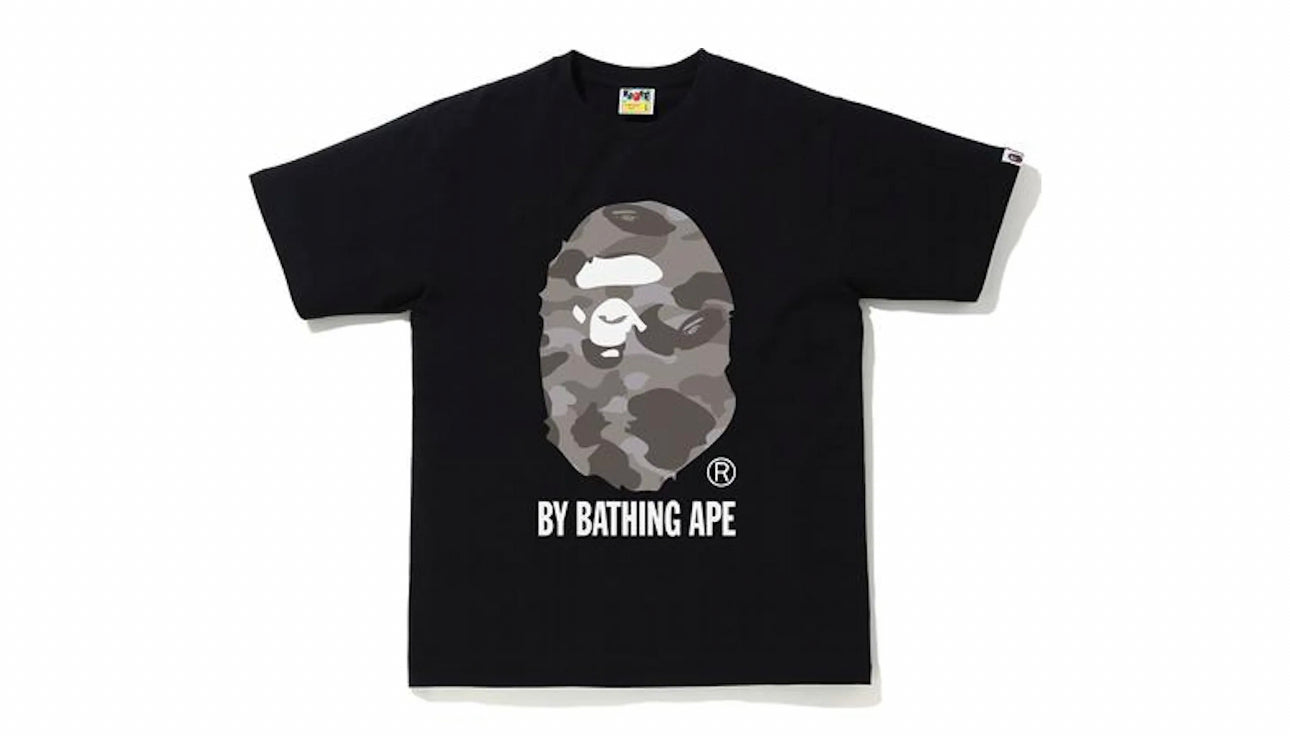 BAPE Color Camo by Bathing Ape Tee Black/Gray