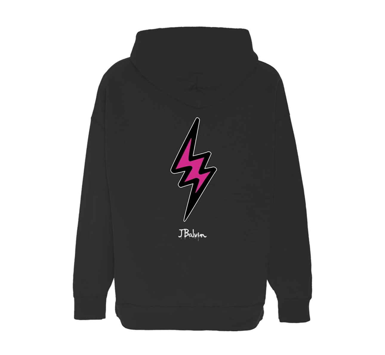 J Balvin Script Hoodie Black