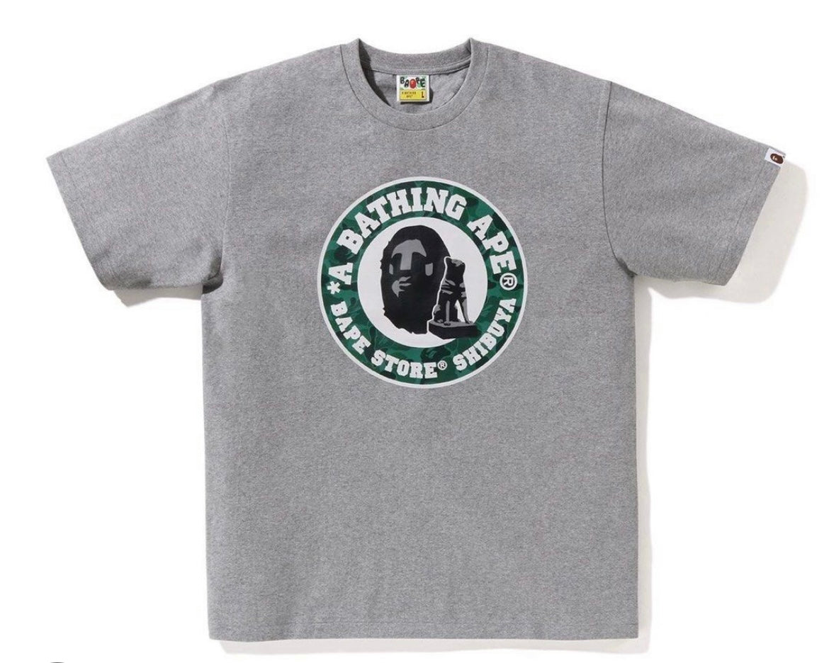 BAPE Shibuya Store Exclusive Tee (2023) Gray