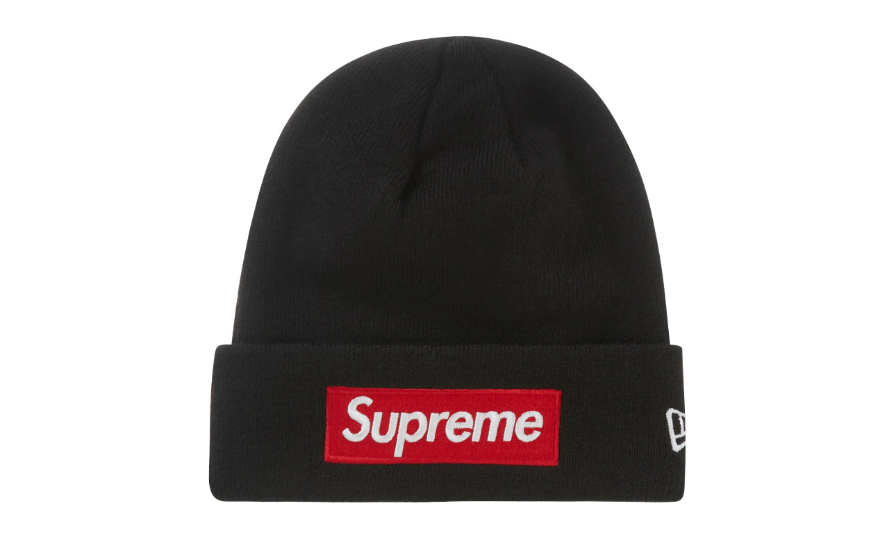 Supreme New Era Box Logo Beanie (FW22) Black
