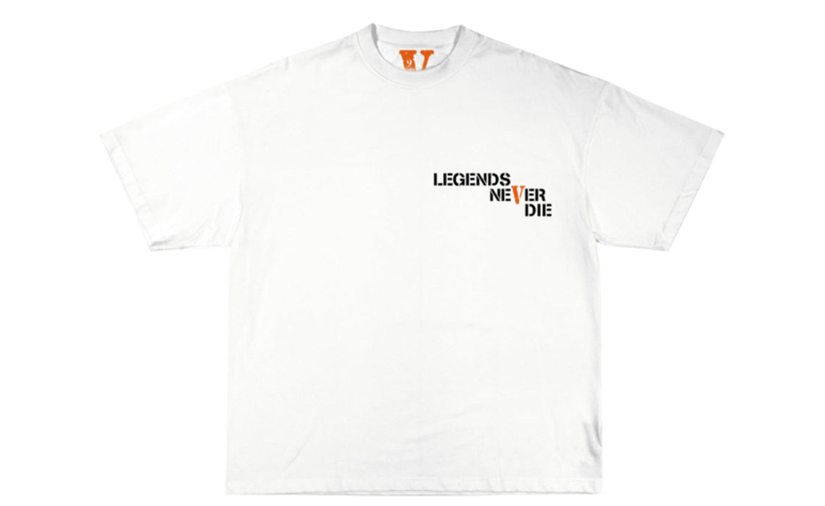 Juice Wrld x Vlone Butterfly T-Shirt White