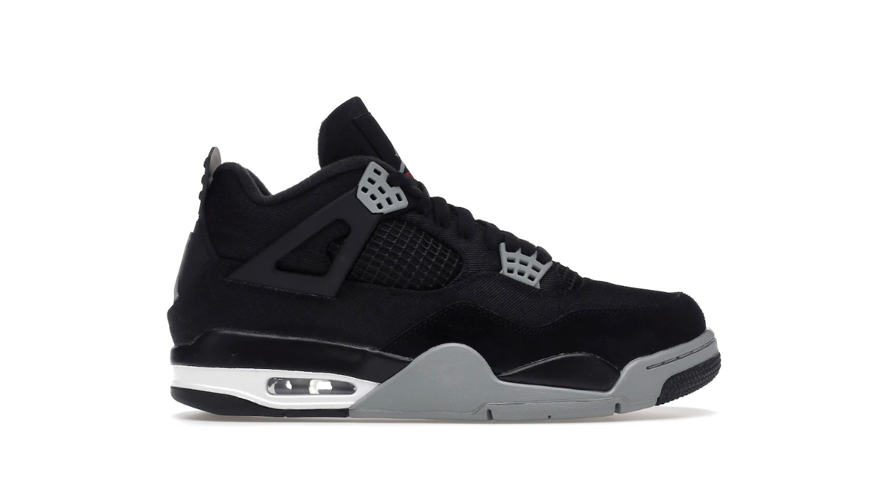 Air Jordan 4 Retro SE Black Canvas
