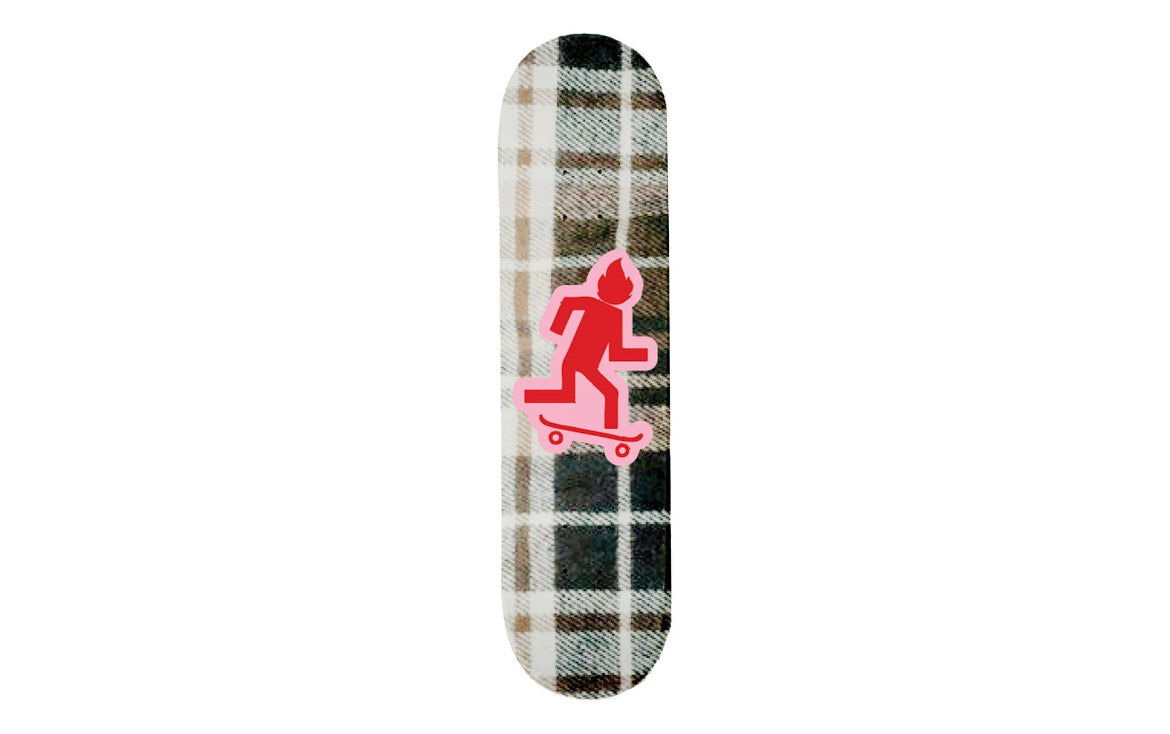 Travis Scott Cactus Jack Plaid Skateboard Deck