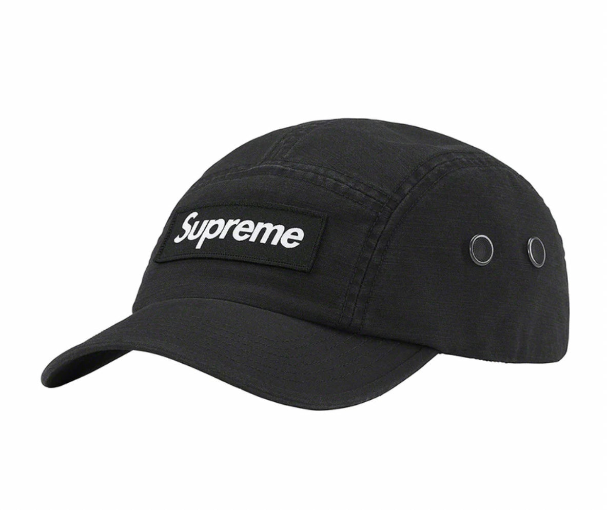 Supreme Military Camp Cap Black
