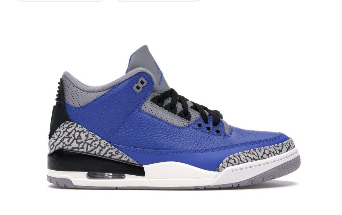 Jordan 3 Retro Varsity Royal Cement