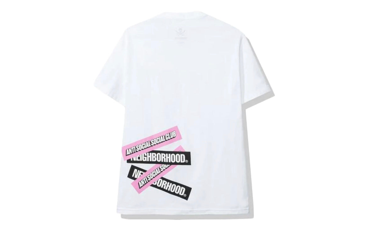 Anti Social Social Club x Neighborhood Stuck On You Tee White