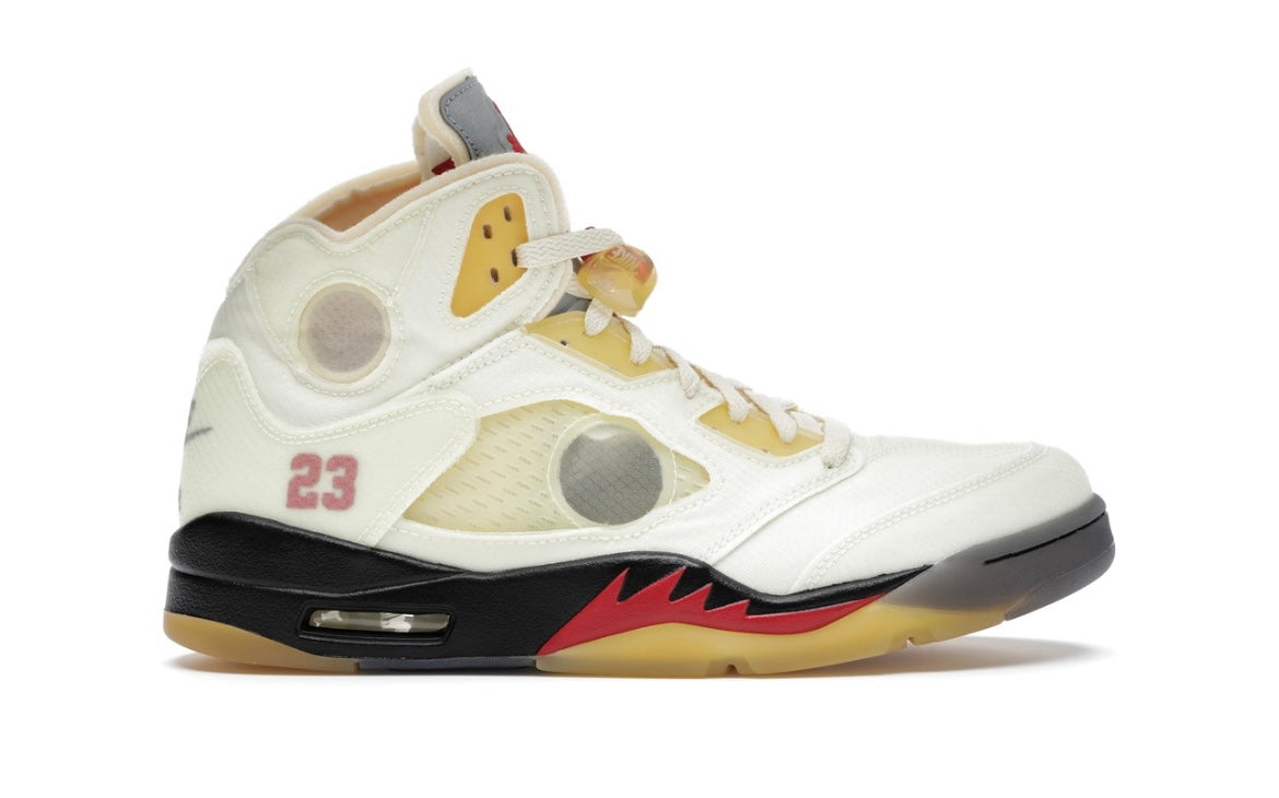 Jordan 5 Retro Off White Sail