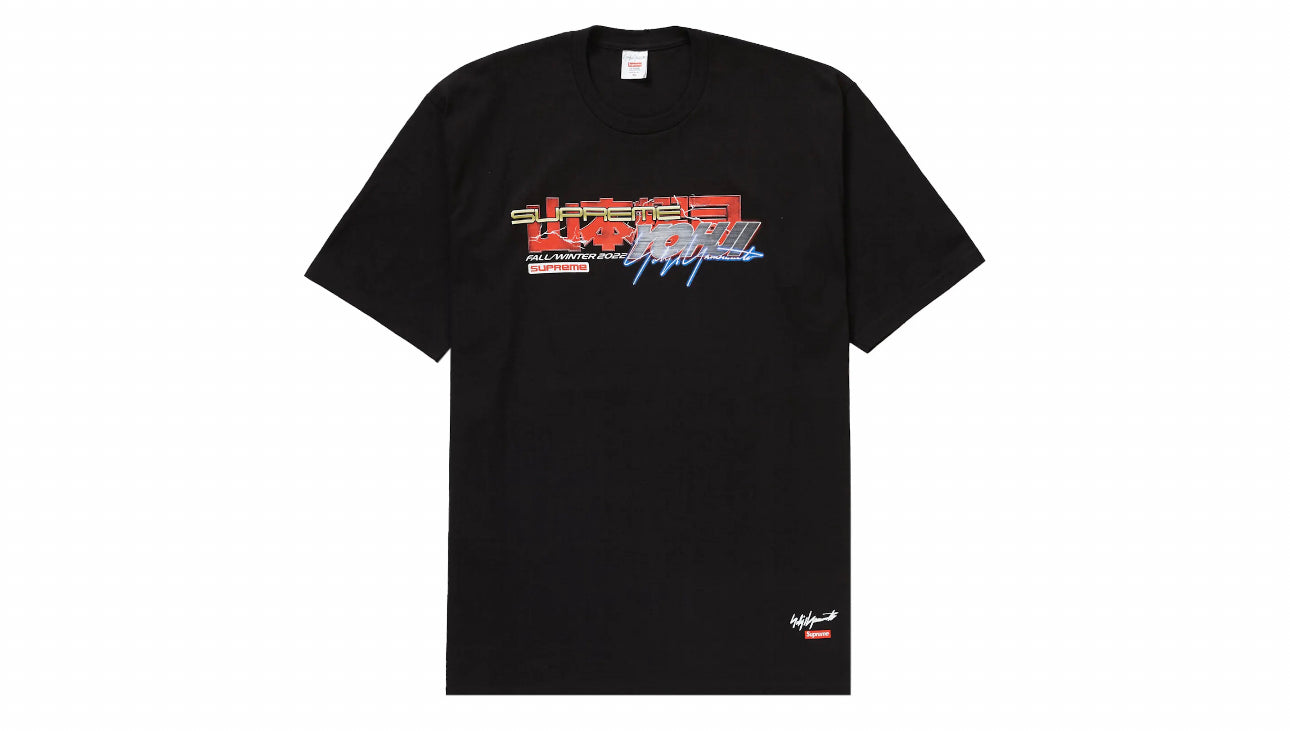 Supreme Yohii Yamamoto TEKKEN Tee Black