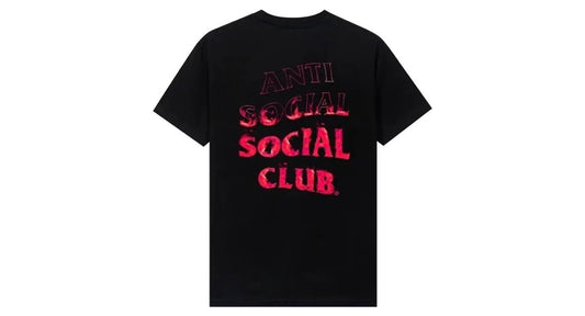 Anti Social Social Club Fire Inside
Pink Flame Tee 'Black'