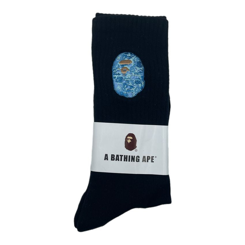 Bape Big Ape Socks Black