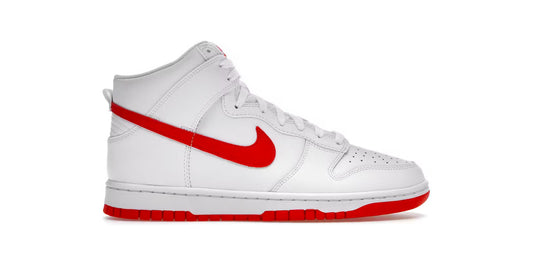 Nike Dunk High
White Picante Red