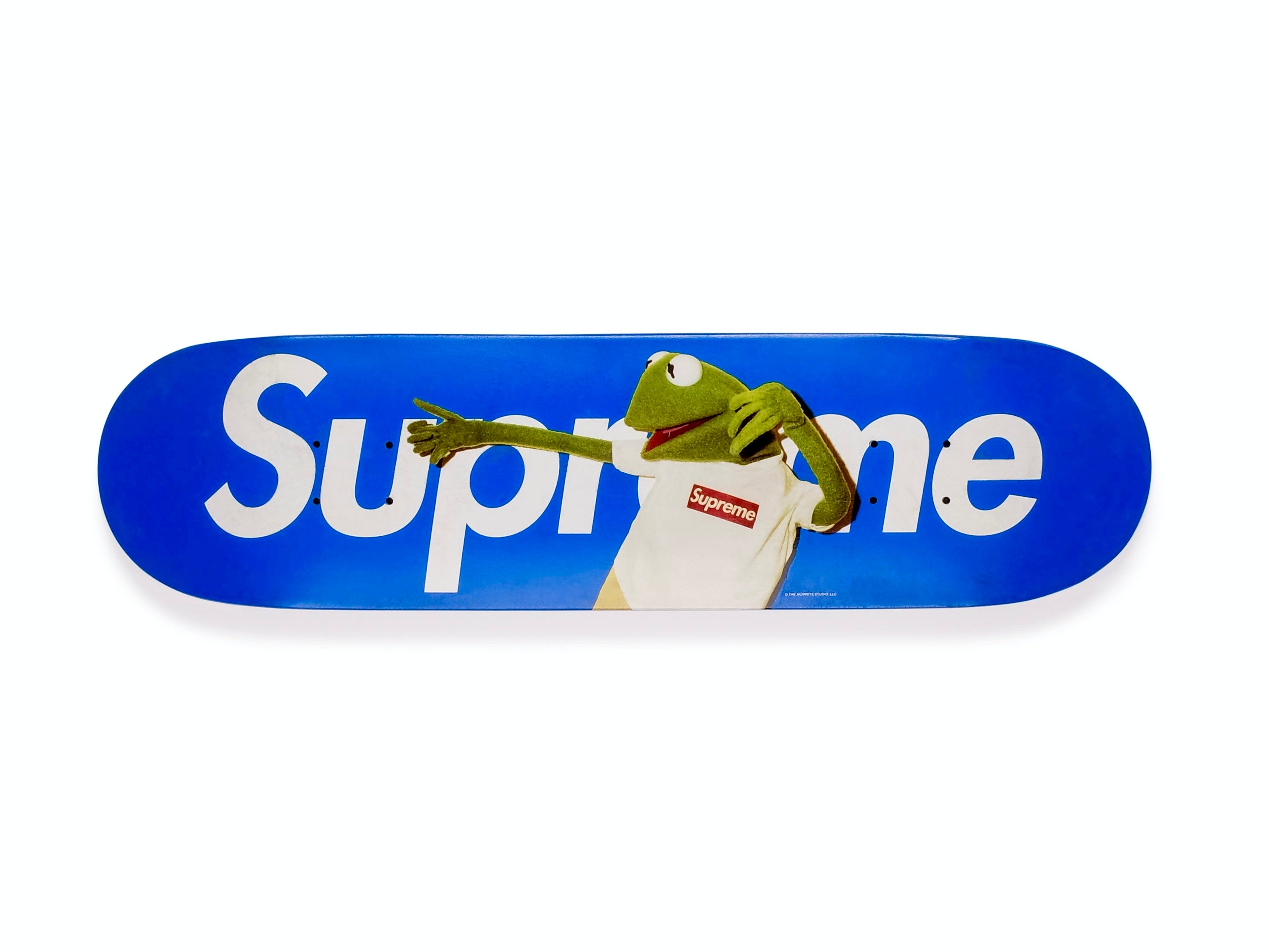 Supreme Kermit Blue Skate Deck 2008 Stepsshoeretailer