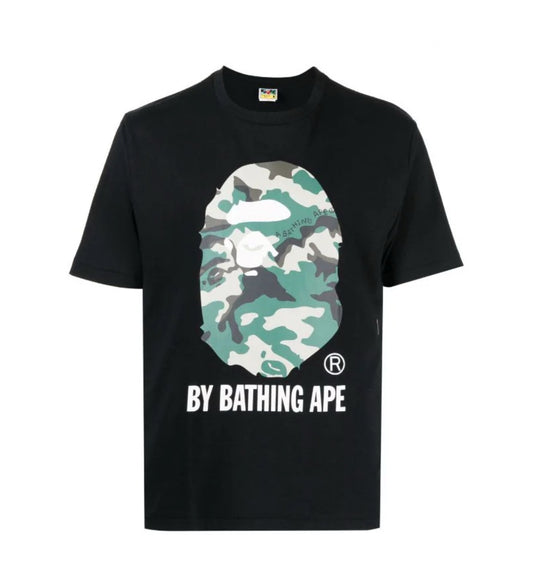 Bape A bathing ape Camo Black Tee