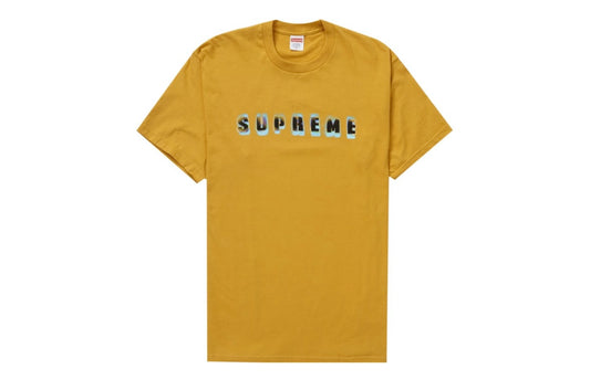 Supreme Stencil Tee Mustard