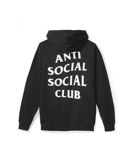 Anti Social Social Club Over Time Hoodie Black