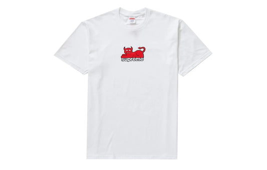 Supreme Toy Machine Devil Cat Tee White