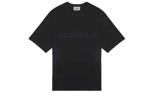 Fear of God Essentials Boxy T-Shirt Applique Logo Black