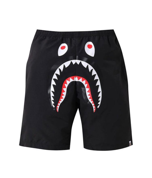 Bape Shark Beach Shorts Black