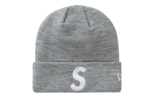 Supreme New Era S Logo Beanie
Heather Grey