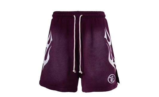 HELLSTAR Flame Shorts Brown