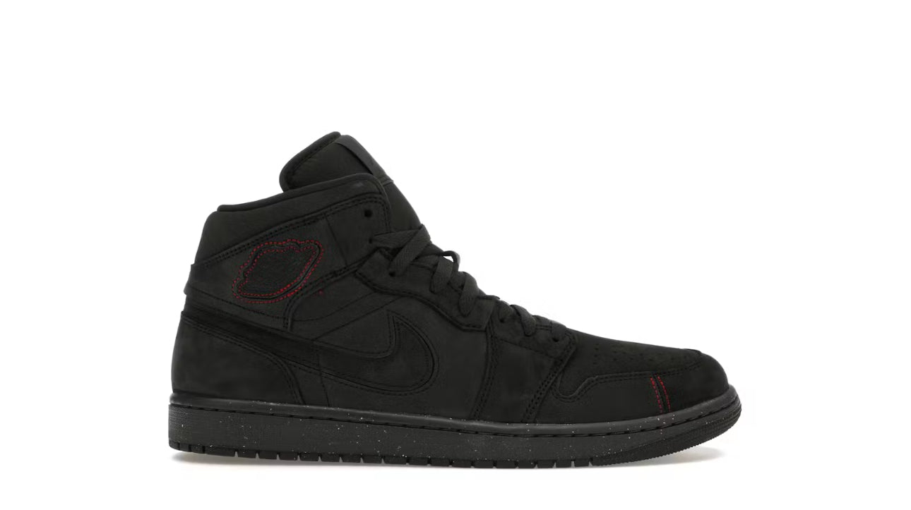 Jordan 1 Mid SE Craft Dark Smoke Red