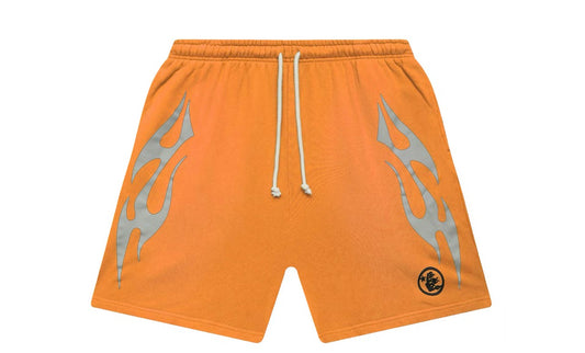 HELLSTAR Flame Shorts Orange