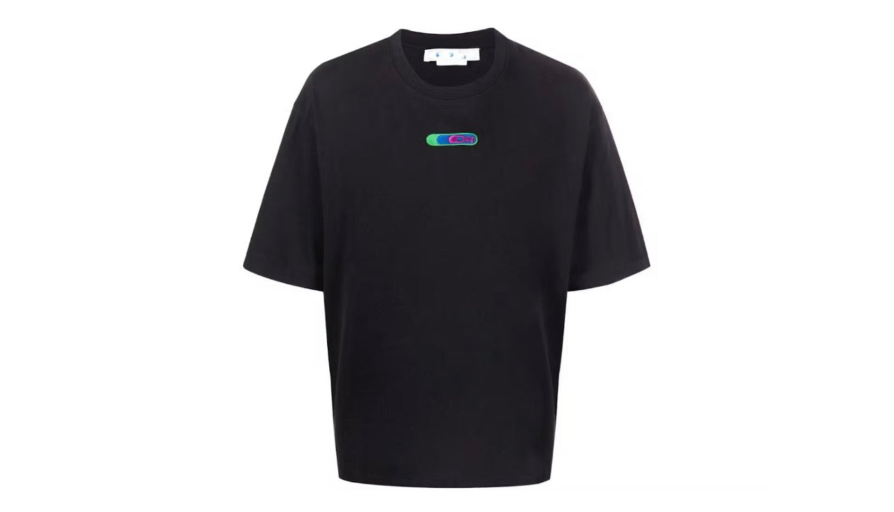 OFF-WHITE Weed Arrows Oversized T-Shirt Black/Green
