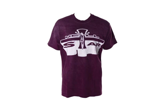 HELLSTAR Jesus T-Shirt BROWN