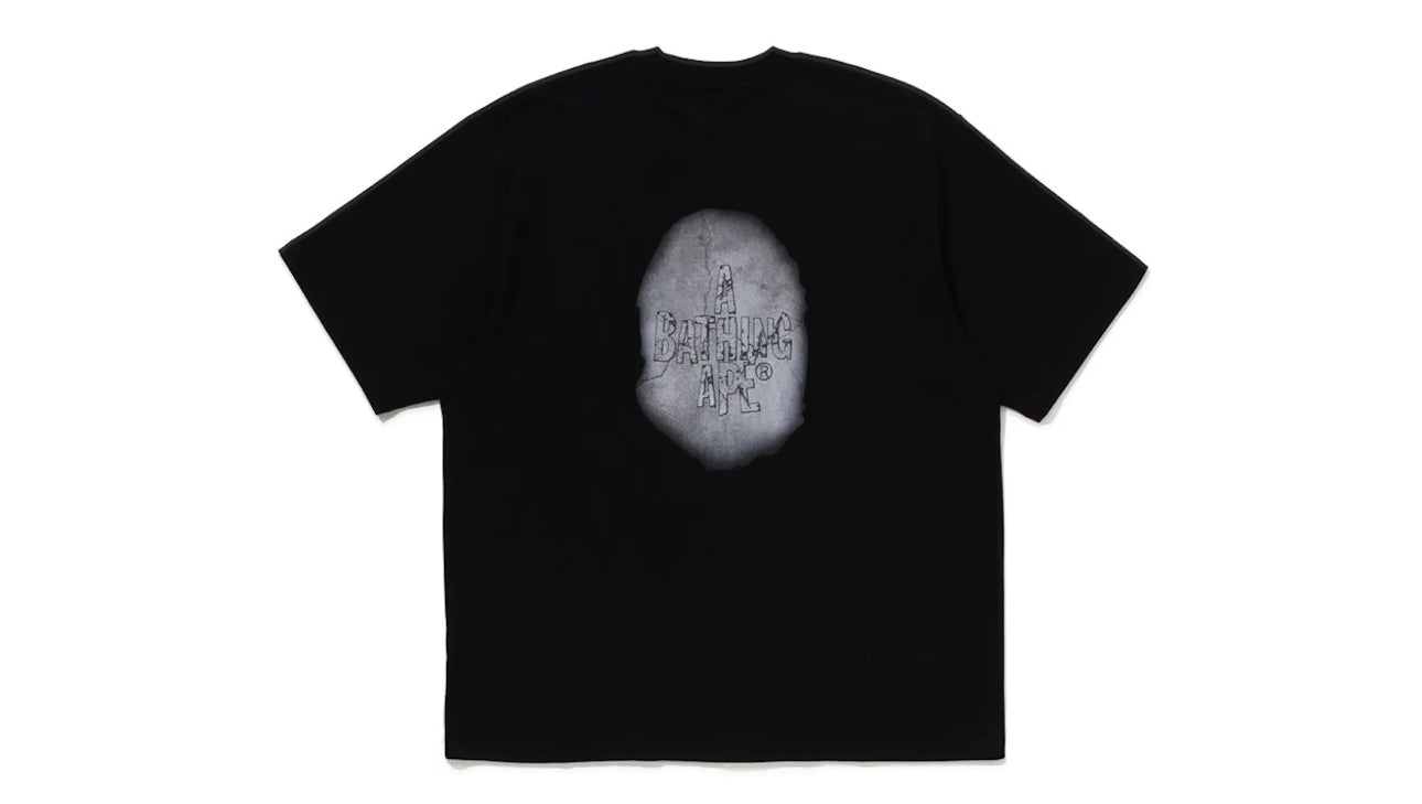 BAPE Multi Logo Big Ape Head Relaxed Fit Tee – Stepsshoeretailer