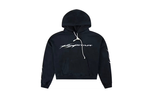 HELLSTAR H Star Hoodie Black