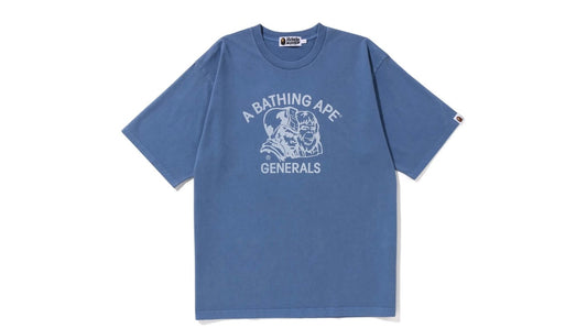 BAPE Pigment Dyed General Bape
Relaxed Fit Navy Tee