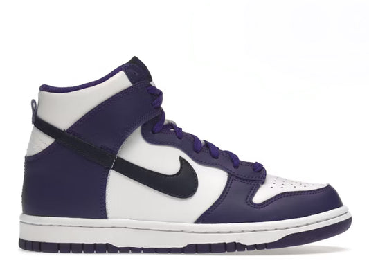 Nike Dunk High
Electro Purple Midnight Navy (GS)