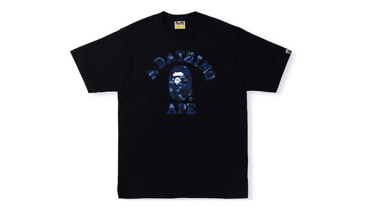 BAPE Color Camo College Tee
Black/Navy
