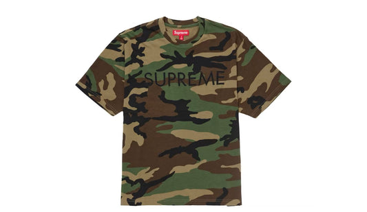 Supreme Capital S/S Top Woodland Camo