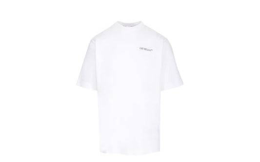 Off-White Caravaggio Crownin Skate Short-Sleeve Tee 'White/Black