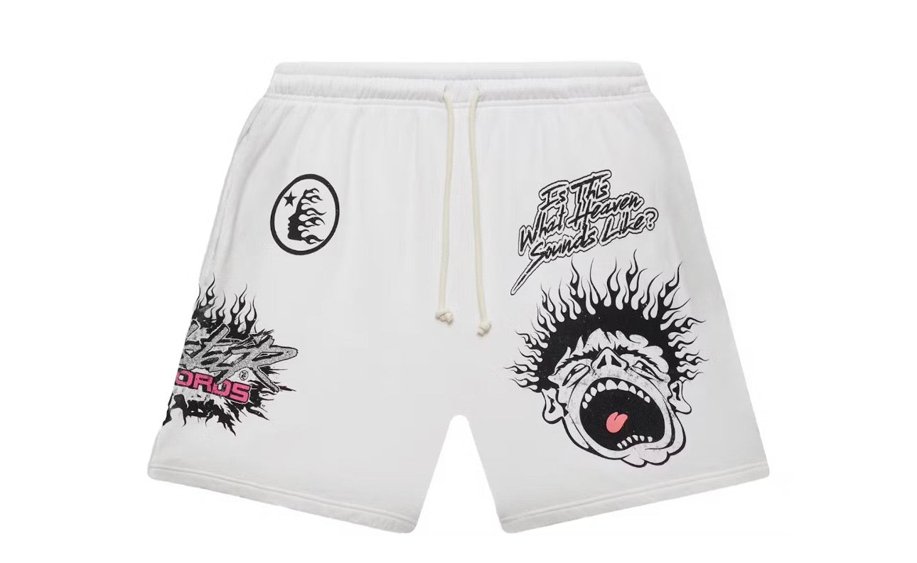 Hellstar Records Shorts White