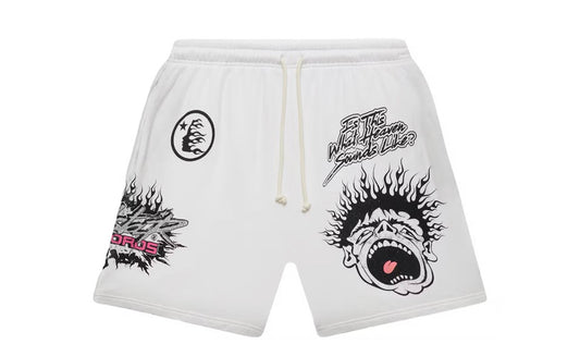 Hellstar Records Shorts White