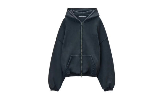 RHUDE Moonlight Zip Graphic Logo Hoodie