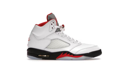 Air Jordan 5 Retro Fire Red Silver Tongue (2020)