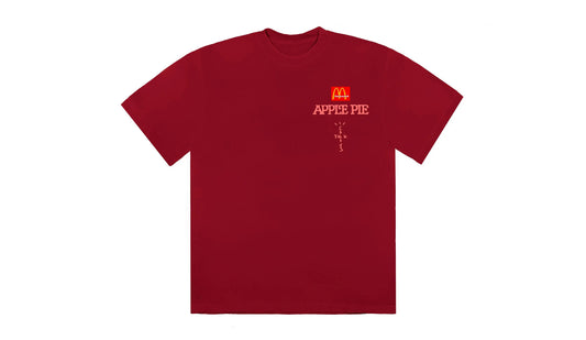 Travis Scott x McDonald's Apple Pie T-shirt Red