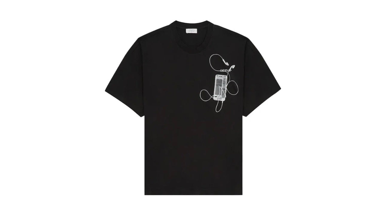 Off-White Short-Sleeve Tee 'Black Grey'