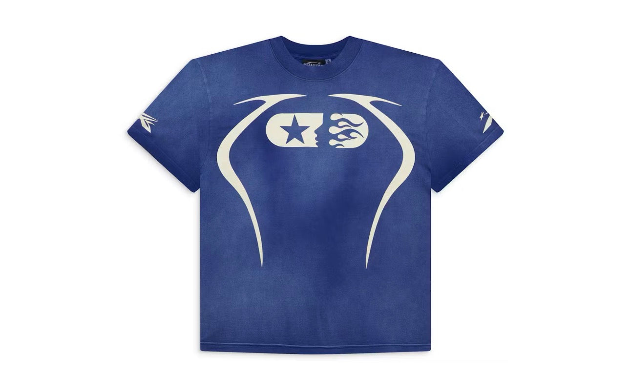 Hellstar Warm Up T-shirt Blue