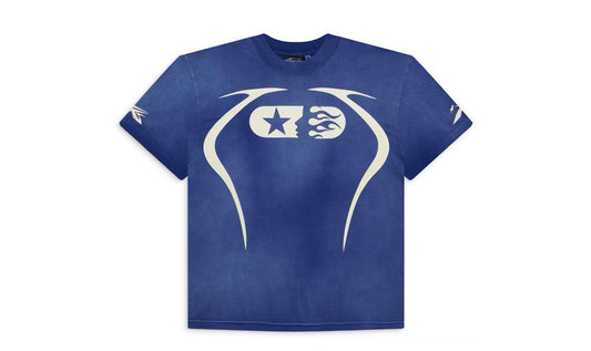 Hellstar Warm Up T-shirt Blue
