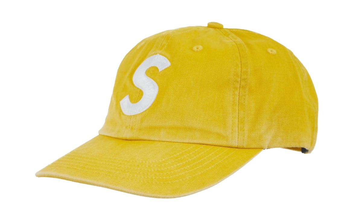 Supreme Pigment Print S Logo 6-
Panel (FW23) Yellow